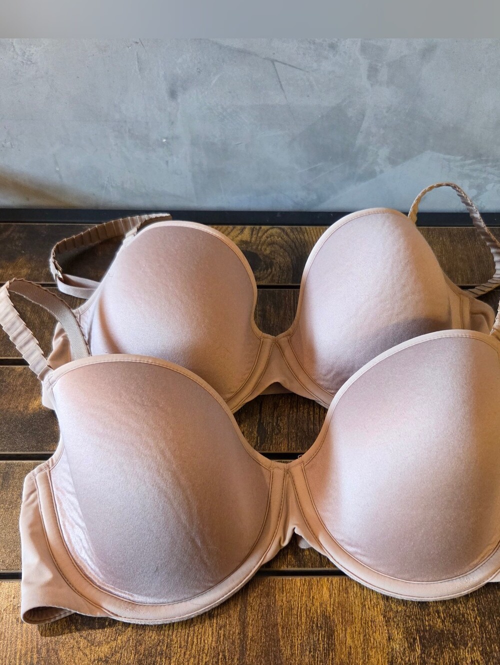 Set of 2 Nude ThirdLove 24/7 Classic T-shirt Bras - 32D